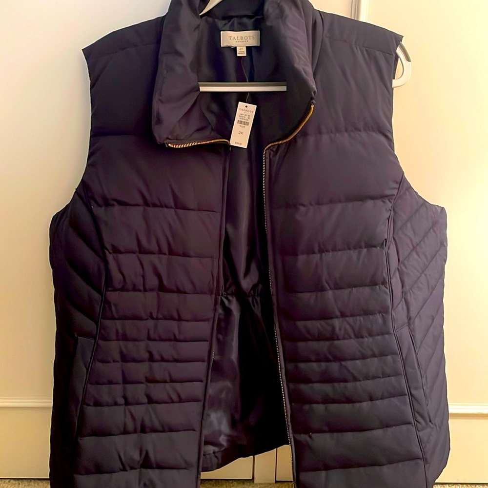 Talbot’s 2x vest 
New with tag